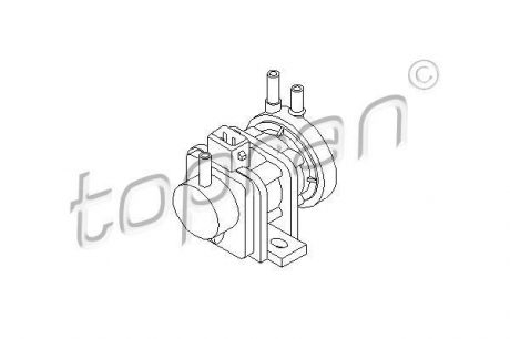 Клапан рециркуляц. відпр.газів TOPRAN / HANS PRIES 206619