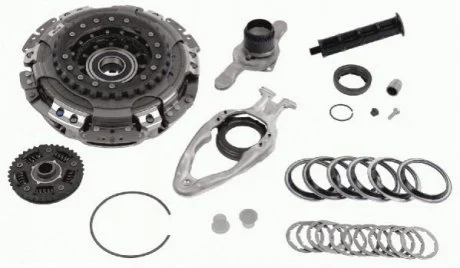 Комплект зчеплення (DCT) VAG A1/A3/TT/Ibiza/Fabia/Octavia/Rapid/Superb/CC/Golf/Passat "1,0-2,7 "15>> SACHS 3000943003