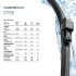 PI╙RO WYCIERACZKI 550MM WBU22 HYBRYDOWE CLEANTECH 1 SZT. 5 ADAPTER╙W HELLA 9XW358053221 (фото 6)