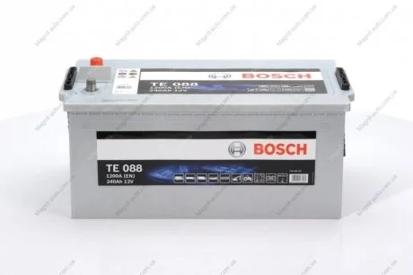 Аккумулятор 240Ah-12v (TE0888) (518x276x242),L,EN1200 BOSCH 0092TE0888
