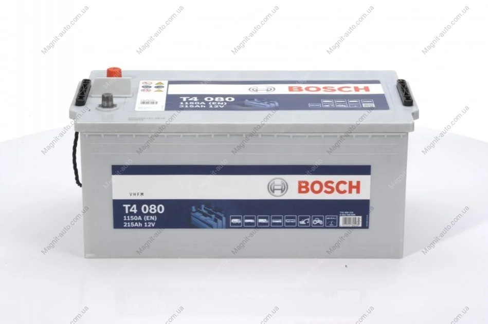 Стартерная аккумуляторная батарея, Стартерная аккумуляторная батарея BOSCH 0092T40800 (фото 1)