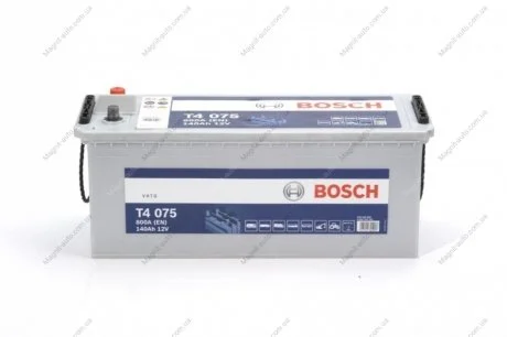 Акумулятор Bosch 12В/140Аг/800А/35,76кг BOSCH 0092T40750