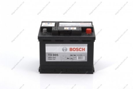 Стартерная аккумуляторная батарея, Стартерная аккумуляторная батарея BOSCH 0092T30050 (фото 1)