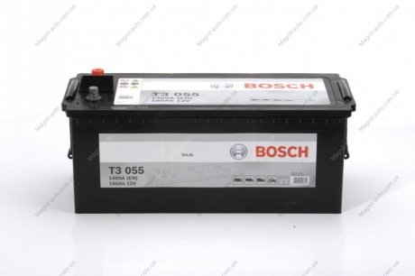 Стартерная аккумуляторная батарея, Стартерная аккумуляторная батарея BOSCH 0092T30550 (фото 1)