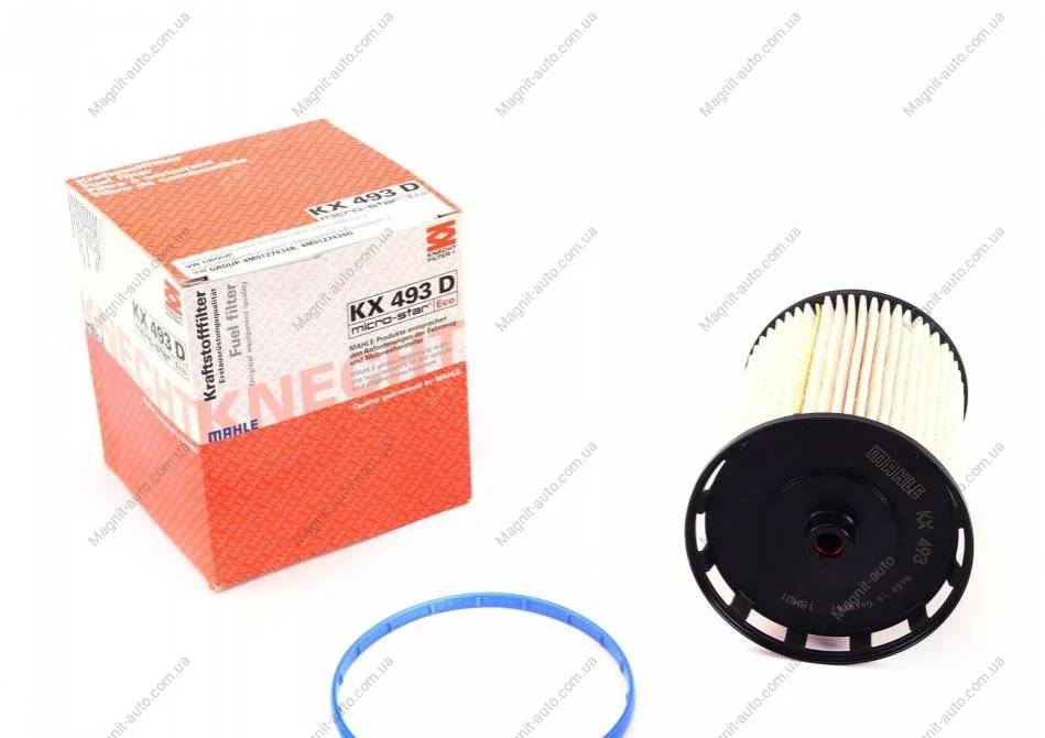 Фильтр топливный Mahle Audi, VW, Bentley "15>> MAHLE / KNECHT KX493D (фото 1)