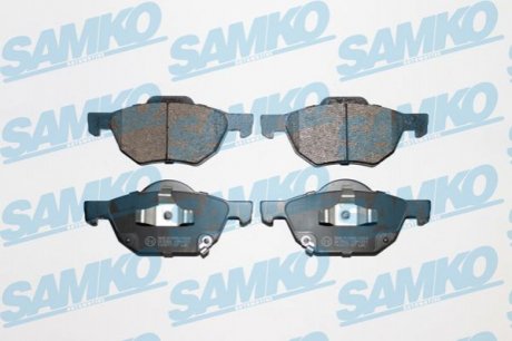Гальмівні колодки дискові перед. Honda Accord 2.0, 2.4 2.2I-CTDI 02/03 SAMKO 5SP1211