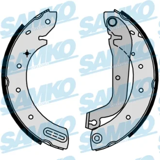 Szczъki ham. FORD MAVERICK 254x57 93-96 NISSAN SERENA/VAN 1.6//2.0D/2.3D SAMKO 87640