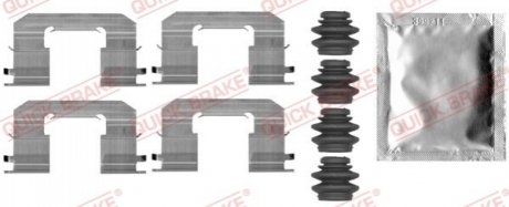 Монтажний компл.,гальм.колодки QUICK BRAKE 1090006
