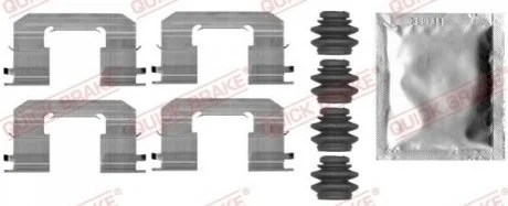 Монтажний компл.,гальм.колодки QUICK BRAKE 1090006