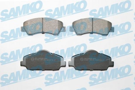 Гальмівні колодки дискові перед. Citroen C-Elysee 12-/Peugeot 308 13- SAMKO 5SP1770