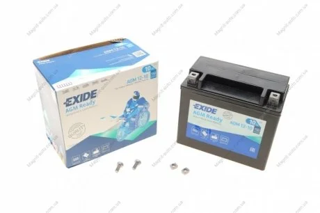 Акумулятор 10Ah 150A EXIDE AGM1210
