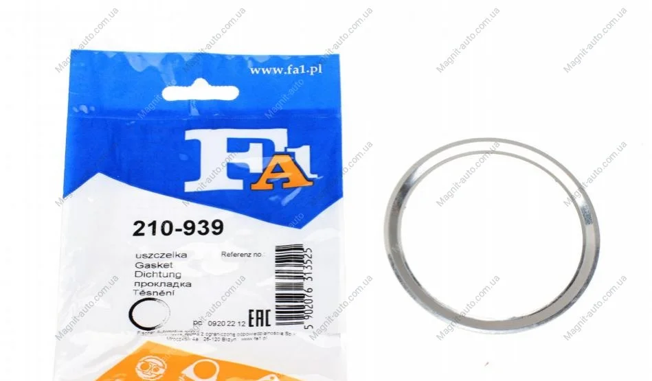 Прокладка двигателя металлическая Fischer Automotive One (FA1) 210939 (фото 1)