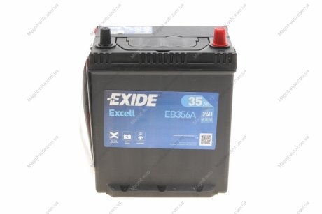 Стартерная аккумуляторная батарея, Стартерная аккумуляторная батарея EXIDE EB356A