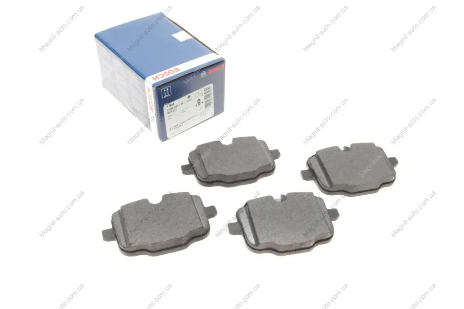 Тормозные колодки дисковые BMW 5/6 'R'10>> BOSCH 0986494759 (фото 1)