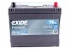 АКБ 6СТ-75 R+ (пт630) (необслуг) Asia Premium Exide EXIDE EA754 (фото 3)