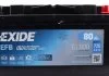 АКБ 6СТ-80 R+ (пт800) (необслуг)(315х175х190) EFB Exide (Start/Stop) EXIDE EL800 (фото 2)