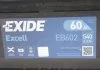 Стартерна батарея (акумулятор) EXIDE EB602 (фото 4)