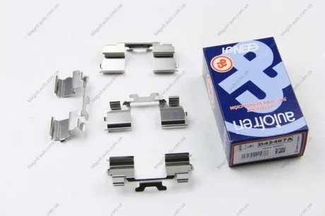 Монтажный набор тормозных колодок IVECO DAILY IV, DAILY V, DAILY VI CITROEN JUMPER III FIAT DUCATO PEUGEOT BOXER 2.0D-Electric 04.06- AUTOFREN D42467A