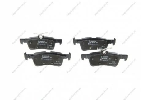 Гальмівні колодки дискові PEUGEOT 308 \'\'F BOSCH 0986494811