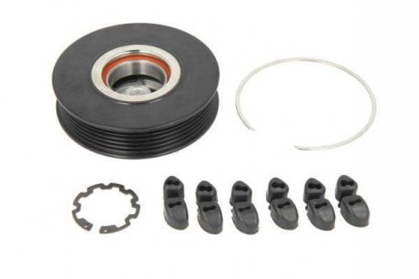 Фото электромагнитная муфта (соленоид) компрессора кондиционера THERMOTEC KTT040215 Электромагнитная муфта (соленоид) компрессора кондиционера THERMOTEC KTT040215