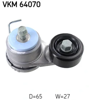Ролик натяжний HYUNDAI/KIA SantaFe/IX35/Sorento/Sportage 2,0-2,2CRDi "06>> SKF VKM64070