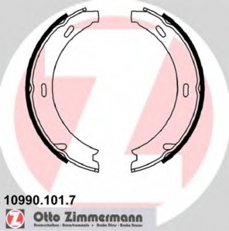 Комплект тормозных колодок, стояночная тормозная система ZIMMERMANN 109901017 (фото 1)