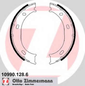 Комплект тормозных колодок, стояночная тормозная система ZIMMERMANN 109901286 (фото 1)