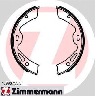 Комплект тормозных колодок, стояночная тормозная система ZIMMERMANN 109901555 (фото 1)