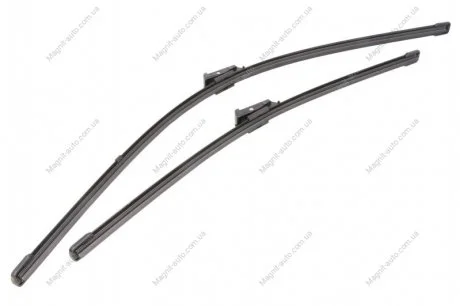 Щетка дворн. К-кт (65+47,5 см) Push Button 19mm бескаркас Mo DENSO DF039