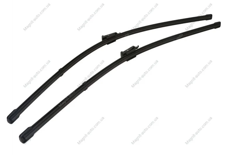 Щетка стеклоочистителя бескаркасная передняя (2шт) Flat Blades 650/580мм MERCEDES GL (X166), GLE (C292), GLE (W166), GLS (X166), M (W166) 06.11-10.19 DENSO DF057 (фото 1)
