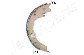 Комплект тормозных колодок, стояночная тормозная система JAPANPARTS GF231AF