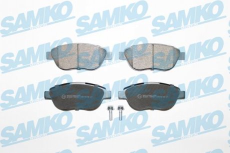 Тормозные колодки перед Berlingo/Partner 01> (Bosch) ESP/Doblo SAMKO 5SP807