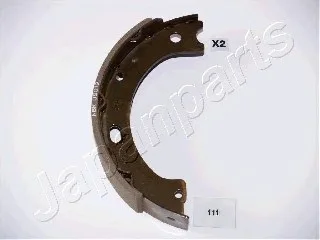 Комплект гальмівних колодок, стоянкова гальмівна система JAPANPARTS GF111AF (фото 1)