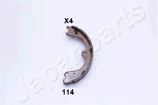 Комплект гальмівних колодок, стоянкова гальмівна система JAPANPARTS GF114AF