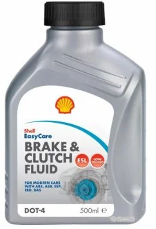 0,5л Brake Clutch fluid DOT4 ESL торм. жидкость (DOT-4) SHELL AT59H
