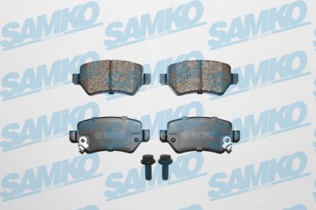 Гальмівнi колодки дисковi зад. Astra G 98- задн., Meriva 03- SAMKO 5SP811