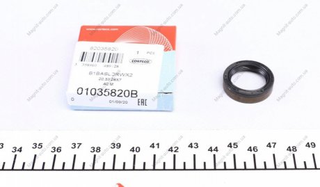 Уплотняющее кольцо вала, автоматическая коробка передач CORTECO 01035820B (фото 1)