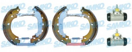 Zestaw(cyl+szcz)KANGOO 87330 (203x38) / 2*C12587 BDX (22,22) SAMKO KEG379