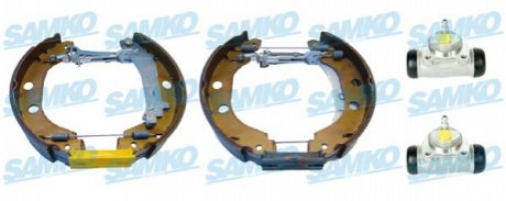 Zestaw(cyl+szcz)KANGOO 87340 (228x42) / 2*C12588 BDX (22,22) SAMKO KEG502