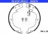 Гальмівна колодка CITROEN C-CROSSER, C-CROSSER ENTERPRISE MITSUBISHI GRANDIS, LANCER VIII, OUTLANDER II PEUGEOT 4007 SUBARU FORESTER, IMPREZA, LEGACY V, OUTBACK 1.5-3.6 04.04- ATE 03013730152 (фото 1)