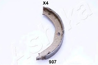 Комплект тормозных колодок, стояночная тормозная система ASHIKA 5509907 (фото 1)
