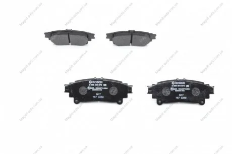 Гальмівні колодки дискові LEXUS/TOYOTA RX/GS/RC/Sienna \'\'R \'\'2,0-3,5 \'\'09>> BOSCH 0986494873