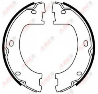 Тормозная колодка MERCEDES SPRINTER 3,5-T (B906), SPRINTER 3-T (B906), SPRINTER 4,6-T (B906), SPRINTER 5-T (B906), SPRINTER 5-T (B907) VW CRAFTER 30-35, CRAFTER 30-50 1.8-3.5 04.06- ABE CRM015ABE