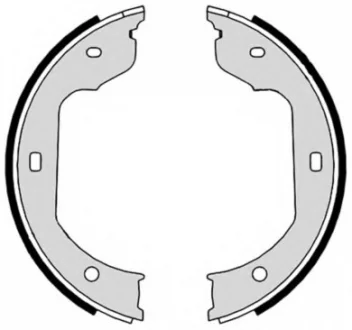 Гальмівні колодки зад. Bmw 3/5/6/7/X3/X5/X6 / Vw T5 03- (d=185) (ATE) BREMBO S06511