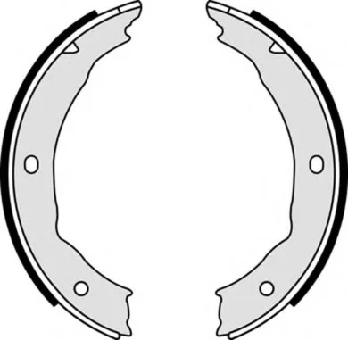 Комплект тормозных колодок, стояночная тормозная система BREMBO S61540 (фото 1)