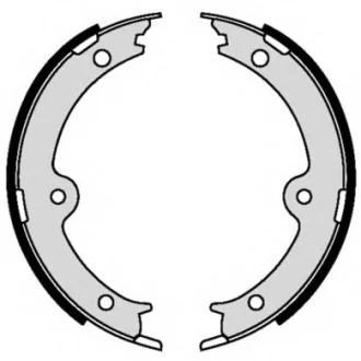 Тормозные колодки барабаны BREMBO S83564