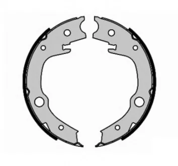 Тормозные колодки барабаны BREMBO S83551