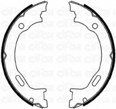 Комплект тормозных колодок, стояночная тормозная система CIFAM 153242