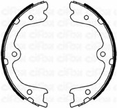 Комплект тормозных колодок, стояночная тормозная система CIFAM 153298