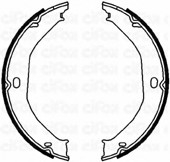 Комплект тормозных колодок, стояночная тормозная система CIFAM 153360